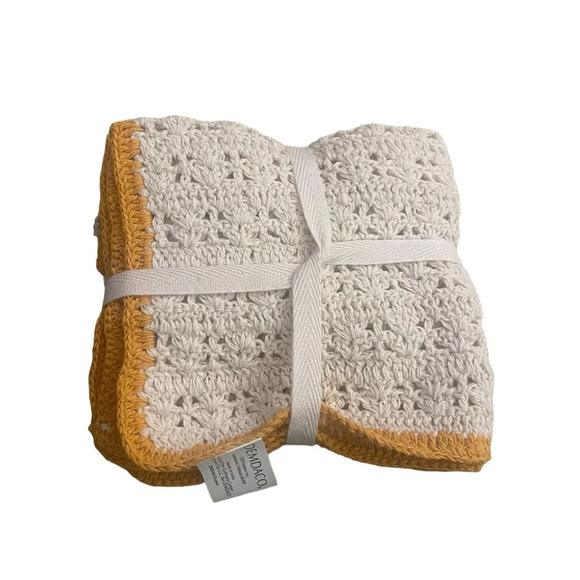 Demdaco Woven Dish Cloth and Scrubber Set - Picture 2 of 3